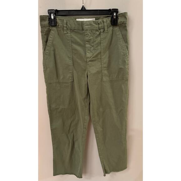 Frank & Eileen Blackstone Utility Pants Italian Performance Twill Army Green 4 - Picture 2 of 5